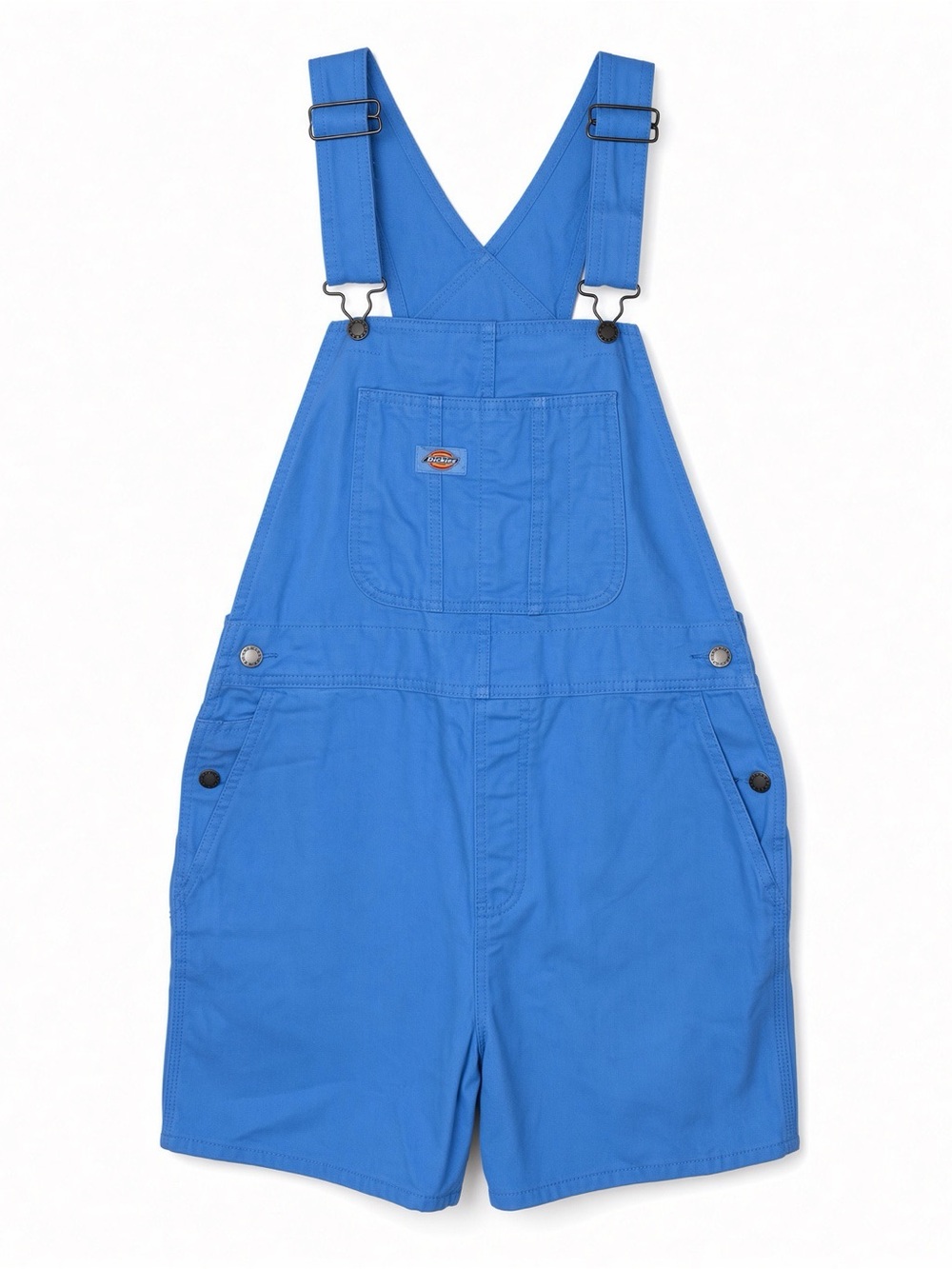Dickies Royal Blue Short Overalls with Front Pocket